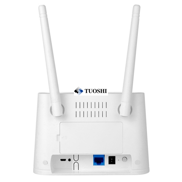 Plug and Play LTE Router Volte with 1 RJ11 Port and External Antenna