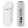 5G Dual Band WiFi Router with 2 External Antennas White Color and Enhanced Wireless Security