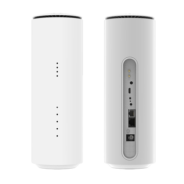 5G Dual Band WiFi Router with 2 External Antennas White Color and Enhanced Wireless Security