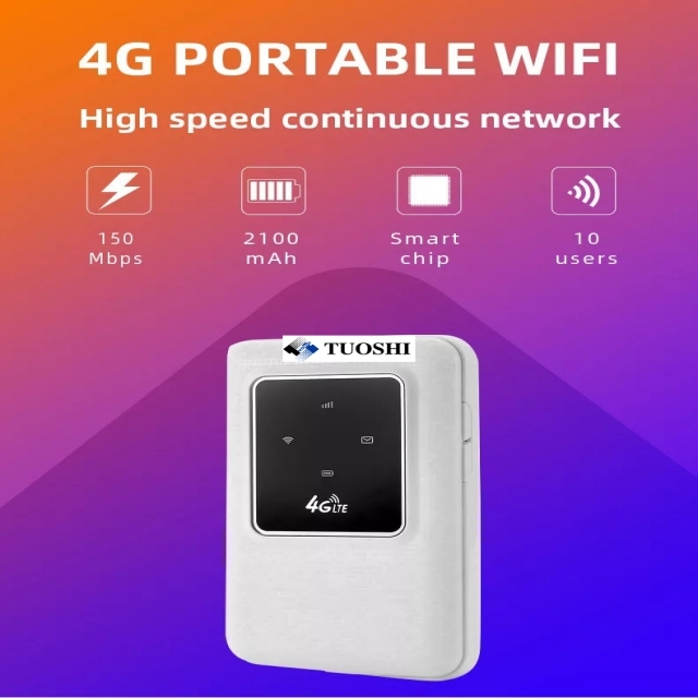 150Mbps Portable Pocket Mobile Travel WiFi Hotspot Unlocked Wireless Router