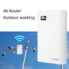 Waterproof POE Power Wifi Wireless Outdoor CPE SimCard Ethernet Port 4G LTE Router for CCTV Rural