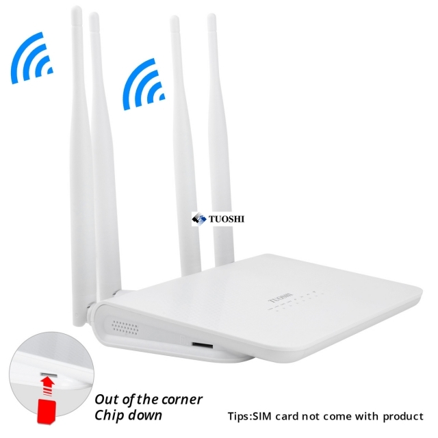 Unlock 4 Antenna Wireless Router