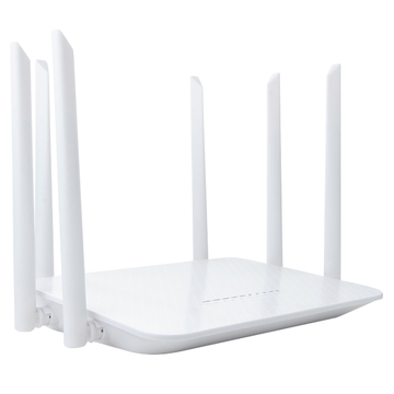 5.8GHz 1200Mbps WiFi Router , White Unlocked Sim Card Router