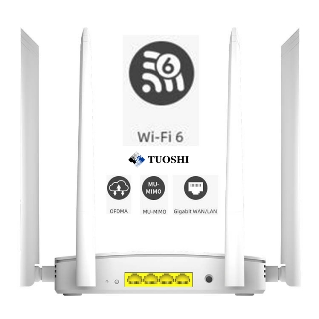 64Users WPS Mesh Wifi 6 Router Gamer 802.11ax Dual Band Gigabit Wireless CPE